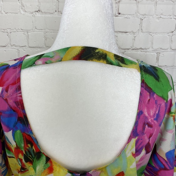 [JESSICA SIMPSON] Sheer Button Up/Tie up Blouse Size XS - Picture 3 of 8